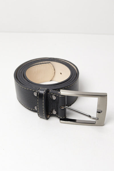 Cinto Masculino Premium em Couro com Costura Reforçada - BT92