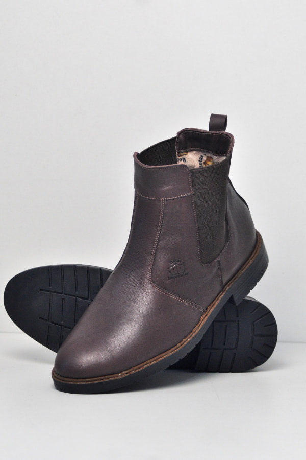 Botina Masculina Chelsea Café Comfort Max - BN73