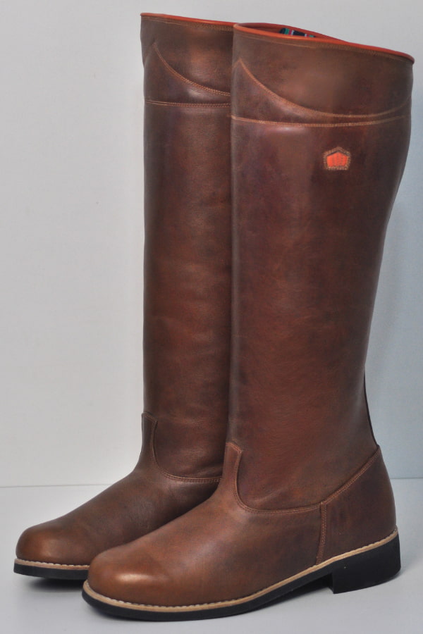 Bota Masculina Monarca em Couro Whisky - BT40