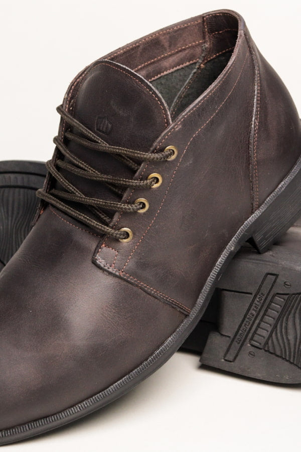 Bota Masculino Sertanejo Social em Couro - BT55