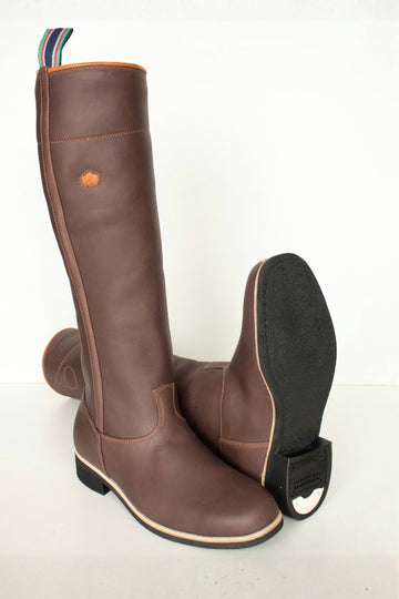 Bota Masculina Confort Premium em Couro Imperador Café - BT31