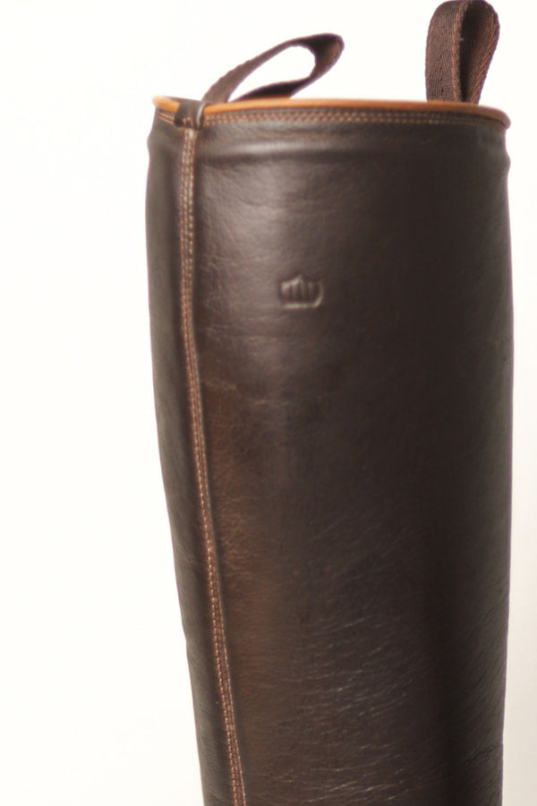 Bota Masculina Dalida em Couro Imperador Chocolate - BT37