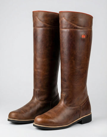 Bota Masculina Monarca em Couro Whisky - BT40