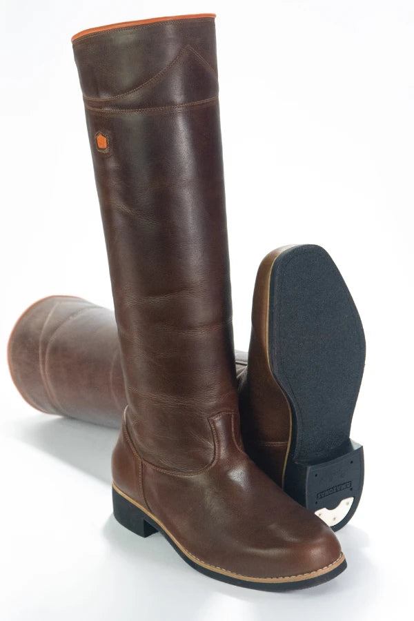 Bota Masculina Monarca em Couro Whisky - BT34